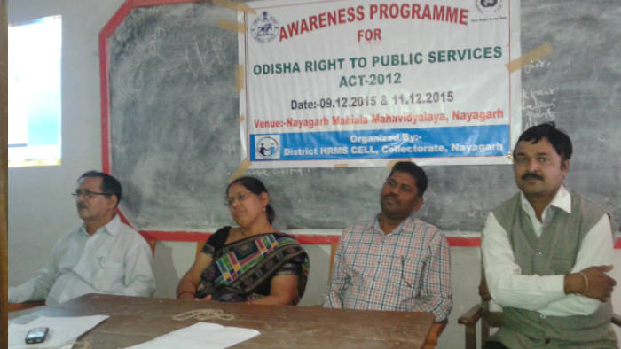 Awareness Programme for Odisha Right to Public Service